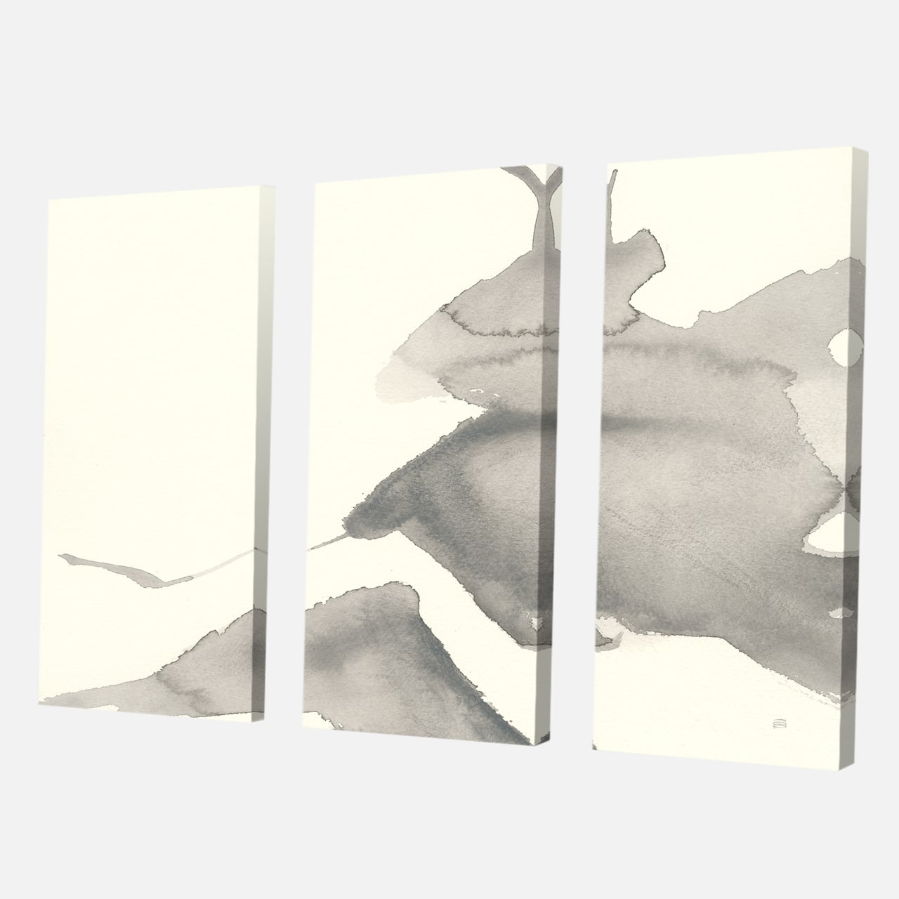 Designart - minimal geometric Zen V - Transitional Canvas Art